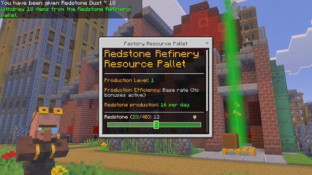 Screenshot of the Minecraft Bedrock Marketplace product Village Cities Add-On created by Float Studios.