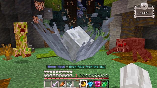 Screenshot of the Minecraft Bedrock Marketplace product Wolf Evolve created by Float Studios.