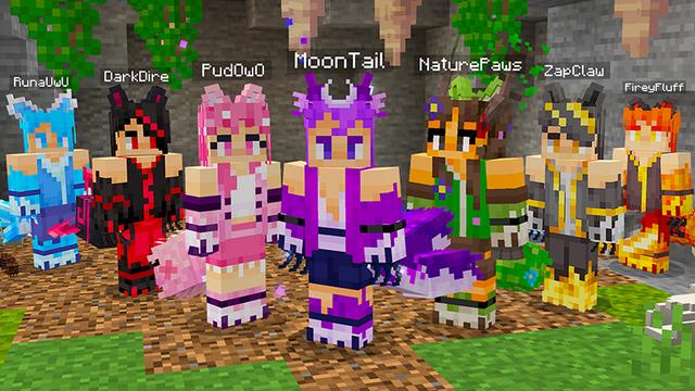 Screenshot of the Minecraft Bedrock Marketplace product Wolf Life created by Float Studios.