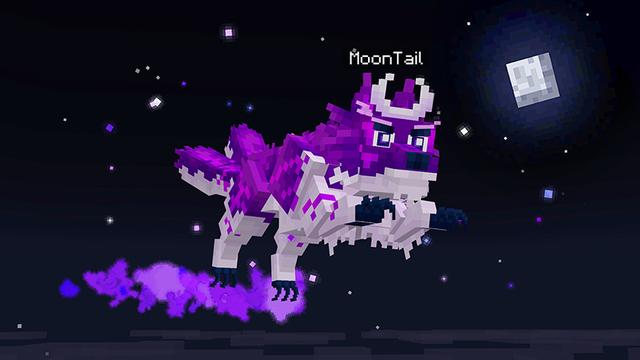 Screenshot of the Minecraft Bedrock Marketplace product Wolf Life created by Float Studios.
