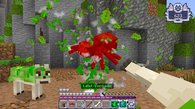 Screenshot of the Minecraft Bedrock Marketplace product Wolf Life created by Float Studios.
