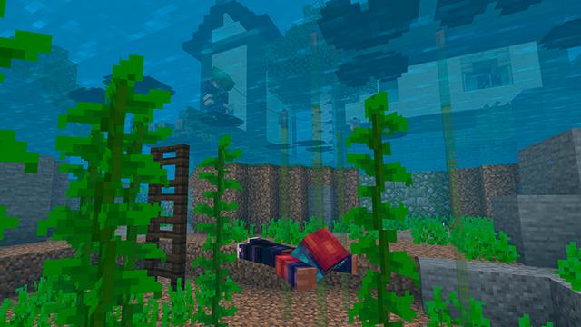 Screenshot of the Minecraft Bedrock Marketplace product Annecy Village created by Floruit.