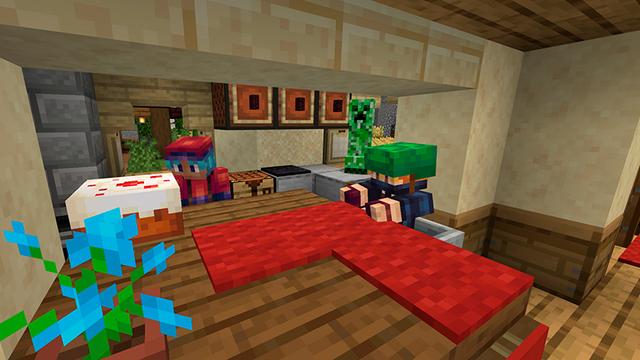Screenshot of the Minecraft Bedrock Marketplace product Annecy Village created by Floruit.
