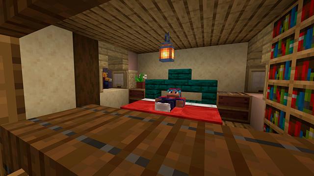 Screenshot of the Minecraft Bedrock Marketplace product Annecy Village created by Floruit.
