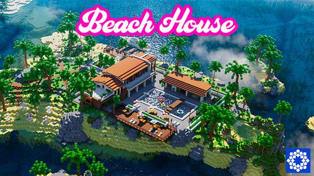 Thumbnail of the Minecraft Bedrock Marketplace product Beach House created by Floruit.