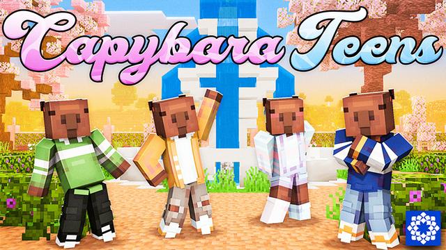 Thumbnail of the Minecraft Bedrock Marketplace product Capybaras Teens created by Floruit.
