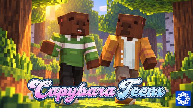 Thumbnail of the Minecraft Bedrock Marketplace product Capybaras Teens created by Floruit.