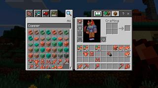 Screenshot of the Minecraft Bedrock Marketplace product Copper Expansion created by Floruit.