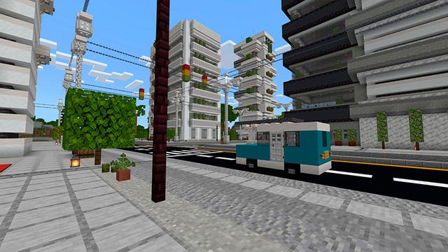 Screenshot of the Minecraft Bedrock Marketplace product Eco Towers created by Floruit.