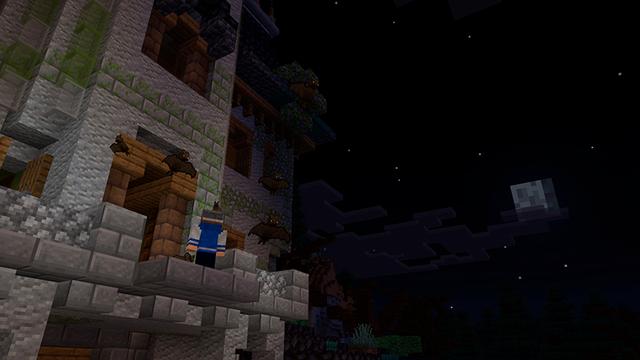 Screenshot of the Minecraft Bedrock Marketplace product Halloween Mansion created by Floruit.
