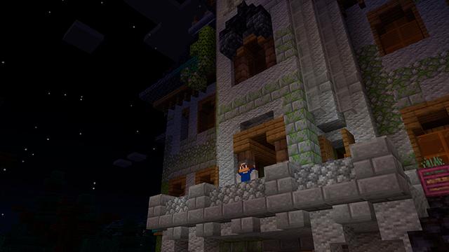 Screenshot of the Minecraft Bedrock Marketplace product Halloween Mansion created by Floruit.