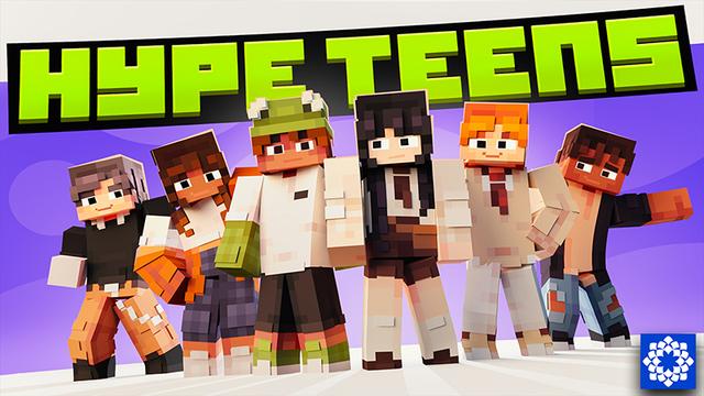 Thumbnail of the Minecraft Bedrock Marketplace product Hype Teens created by Floruit.