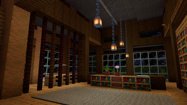 Screenshot of the Minecraft Bedrock Marketplace product Lake House created by Floruit.