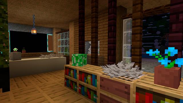 Screenshot of the Minecraft Bedrock Marketplace product Lake House created by Floruit.