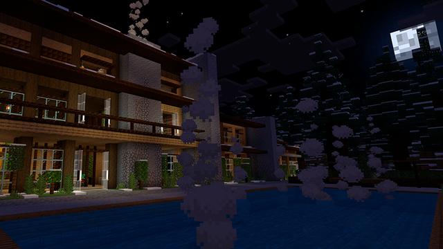 Screenshot of the Minecraft Bedrock Marketplace product Lake House created by Floruit.