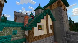 Screenshot of the Minecraft Bedrock Marketplace product Mystic Castle created by Floruit.