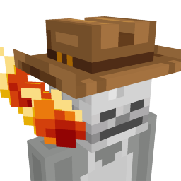 Thumbnail of the Minecraft Bedrock Marketplace product Skeleton Cowboy created by Floruit.