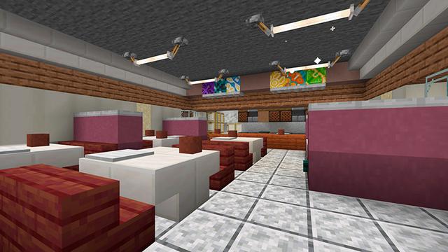 Screenshot of the Minecraft Bedrock Marketplace product Small City created by Floruit.