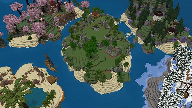 Screenshot of the Minecraft Bedrock Marketplace product Sovereign Isles created by Floruit.
