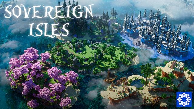 Thumbnail of the Minecraft Bedrock Marketplace product Sovereign Isles created by Floruit.