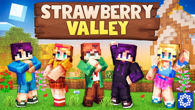 Thumbnail of the Minecraft Bedrock Marketplace product Strawberry Valley created by Floruit.