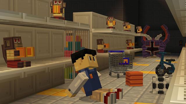 Screenshot of the Minecraft Bedrock Marketplace product Backroom Horror created by Foxel Games.