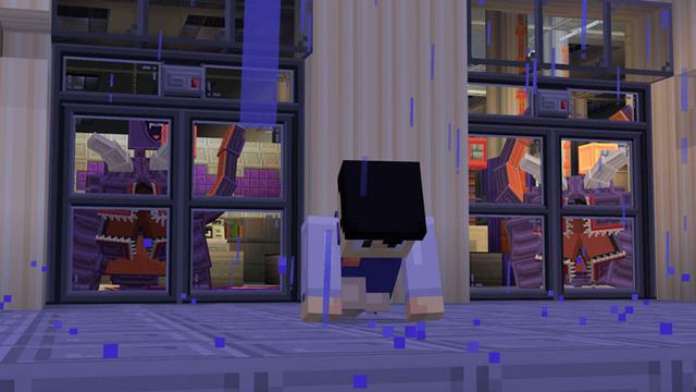 Screenshot of the Minecraft Bedrock Marketplace product Backroom Horror created by Foxel Games.
