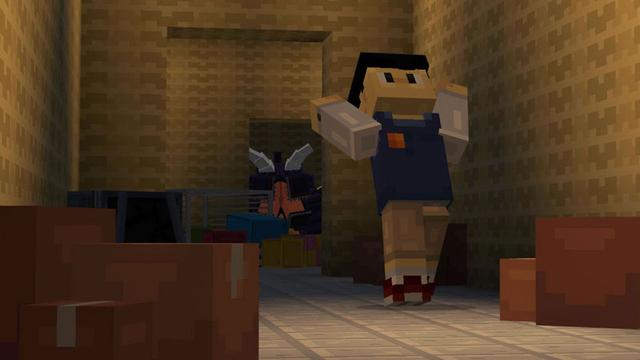 Screenshot of the Minecraft Bedrock Marketplace product Backroom Horror created by Foxel Games.