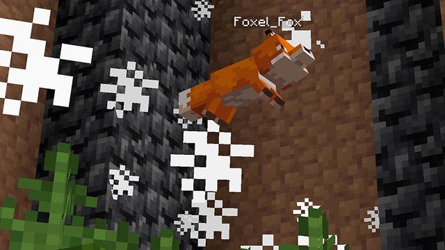 Screenshot of the Minecraft Bedrock Marketplace product Be A Fox created by Foxel Games.