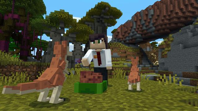 Screenshot of the Minecraft Bedrock Marketplace product Craftable Pets created by Foxel Games.