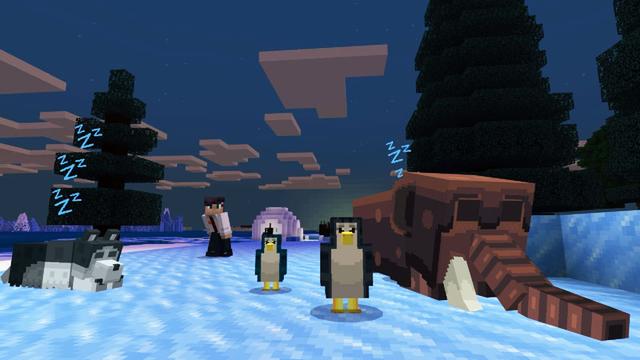 Screenshot of the Minecraft Bedrock Marketplace product Craftable Pets created by Foxel Games.