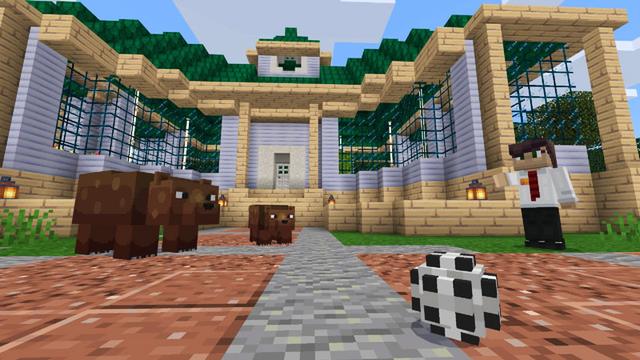 Screenshot of the Minecraft Bedrock Marketplace product Craftable Pets created by Foxel Games.