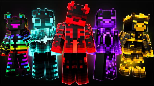 Thumbnail of the Minecraft Bedrock Marketplace product Dark Critter Crew created by Foxel Games.