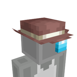 Thumbnail of the Minecraft Bedrock Marketplace product Detective Hat created by Foxel Games.
