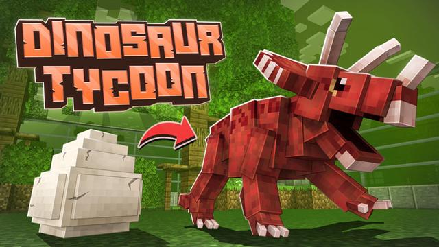Thumbnail of the Minecraft Bedrock Marketplace product Dinosaur Tycoon created by Foxel Games.