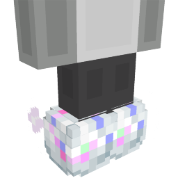 Thumbnail of the Minecraft Bedrock Marketplace product Disco Ball Slippers created by Foxel Games.