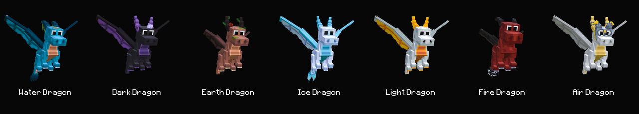 Panorama of the Minecraft Bedrock Marketplace product Dragon Tycoon created by Foxel Games.
