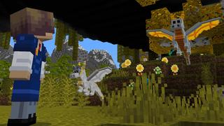 Screenshot of the Minecraft Bedrock Marketplace product Dragon Tycoon created by Foxel Games.