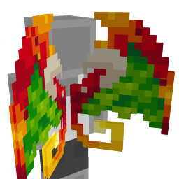 Thumbnail of the Minecraft Bedrock Marketplace product Dragon Wings created by Foxel Games.