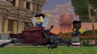 Screenshot of the Minecraft Bedrock Marketplace product Hacker Pets created by Foxel Games.