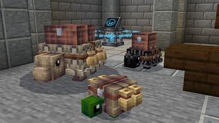 Screenshot of the Minecraft Bedrock Marketplace product Hacker Pets created by Foxel Games.