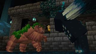 Screenshot of the Minecraft Bedrock Marketplace product Hacker Pets created by Foxel Games.