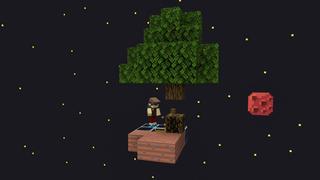 Screenshot of the Minecraft Bedrock Marketplace product One Block Space created by Foxel Games.