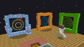 Screenshot of the Minecraft Bedrock Marketplace product One Block Space created by Foxel Games.
