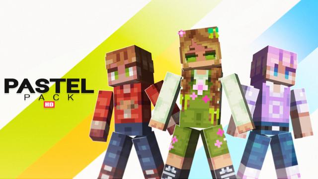 Thumbnail of the Minecraft Bedrock Marketplace product Pastel Teens HD created by Foxel Games.