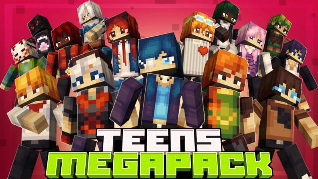 Thumbnail of the Minecraft Bedrock Marketplace product Teens Megapack created by Foxel Games.