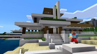 Screenshot of the Minecraft Bedrock Marketplace product Underwater Mansion created by Foxel Games.