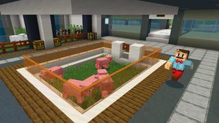 Screenshot of the Minecraft Bedrock Marketplace product Underwater Mansion created by Foxel Games.