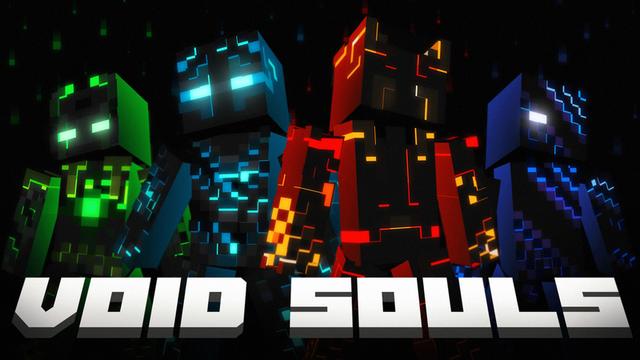 Thumbnail of the Minecraft Bedrock Marketplace product Void Souls Skins! created by Foxel Games.
