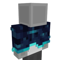 Thumbnail of the Minecraft Bedrock Marketplace product Warden Poncho created by Foxel Games.